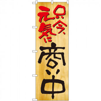 Nのぼり 2957 只今元気に商い中