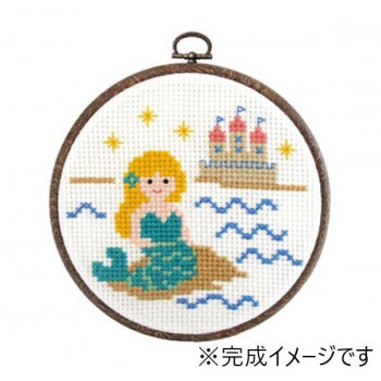 オリムパス　ししゅうキット　人魚姫　7340