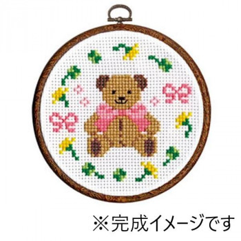 オリムパス　ししゅうキット　テディベア　7419