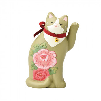 花まねき猫 大 ぼたん SCZ-1594
