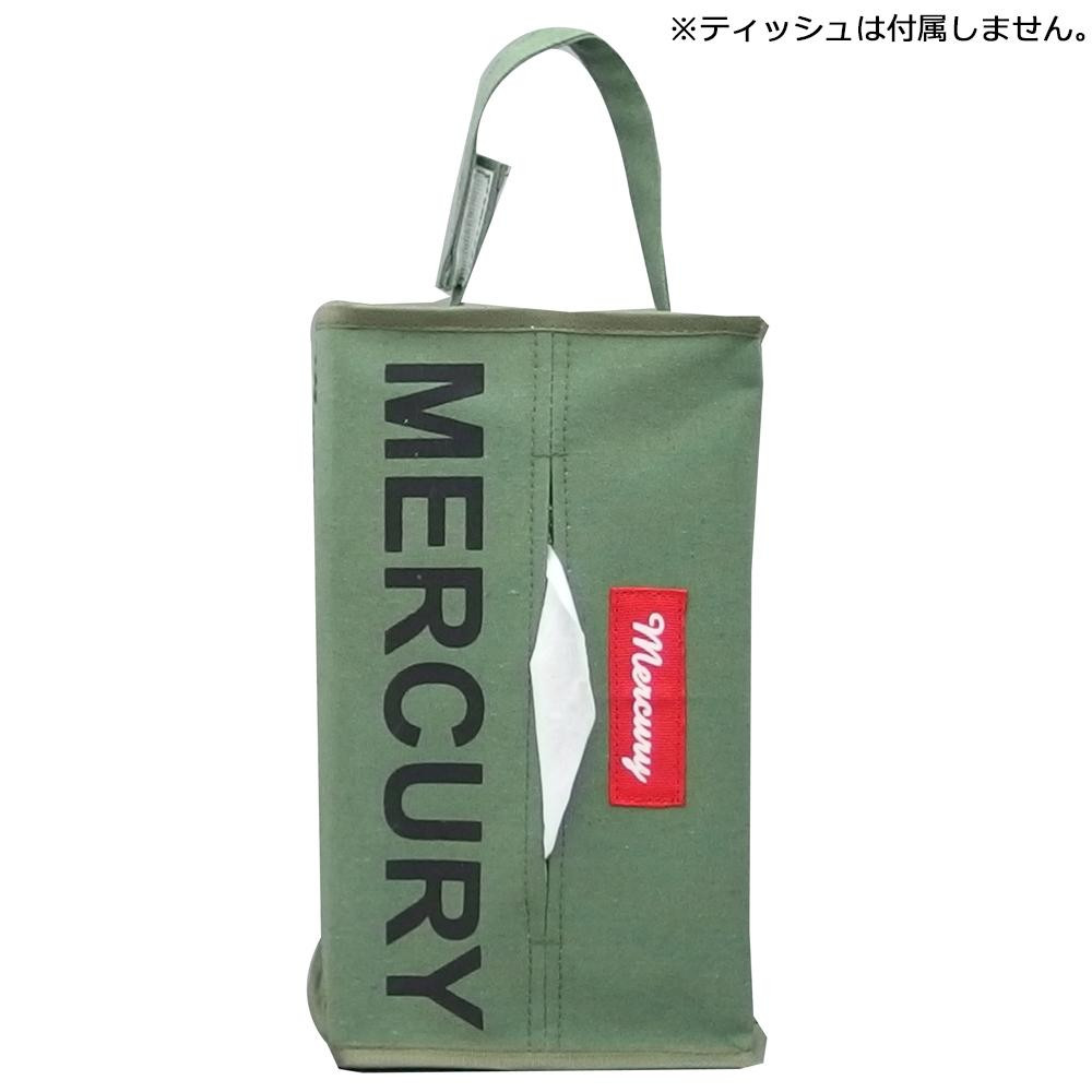 キーストーン マーキュリー キャンバス NEWティッシュボックスカバー KH MECANTBK