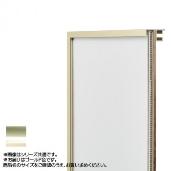 アルナ アルミフレーム デッサン額 T25 ゴールド コピー紙A4 2135