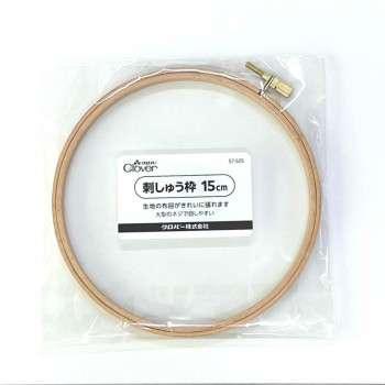 クロバー 刺しゅう枠 15cm 57-525