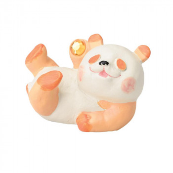 セトクラフト 風水パンダ 大熊猫 橙 SCZ-1573