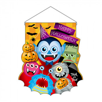 N-UC吊下旗 25873 HAPPY HALLOWEEN