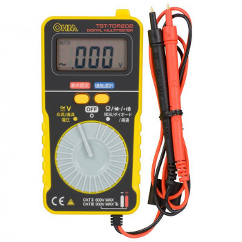 OHM デジタルテスター 薄型 TST-TDR202