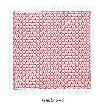 オリムパス 刺し子キット 花ふきん りんご SK-357