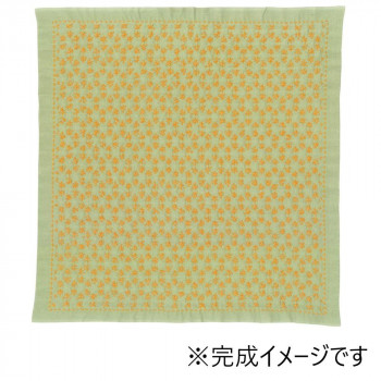 オリムパス 刺し子キット 花ふきん 角亀甲つなぎ SK-361
