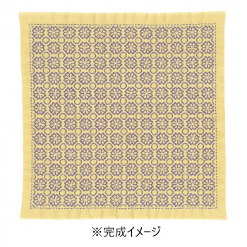 オリムパス 刺し子キット 花ふきん 菊の花 SK-366