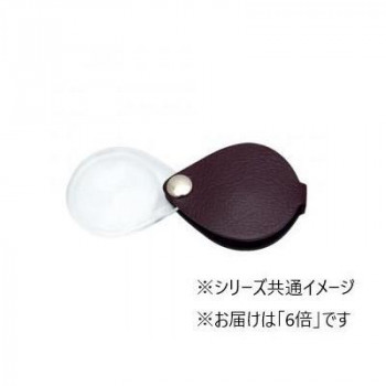 エッシェンバッハ　ハンディルーペ　(6倍)　ダークレッド　1740-130