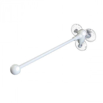 E器具 885 フラッグ用ポール 3個吸盤式 丸パイプ43cm