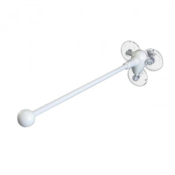 E器具 887 フラッグ用ポール 3個吸盤式 割パイプ式 43cm