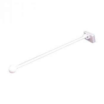 E器具 889 フラッグ用ポール マグネット式 丸パイプ式 43cm