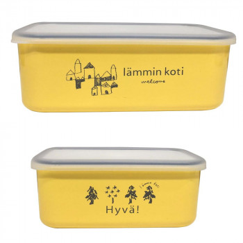 lammin koti(ランミン コティ) ストレージコンテナセット イエロー SN00028