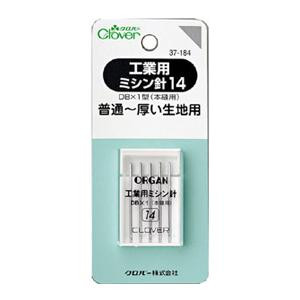 工業用ミシン針14 普通～厚い生地用 37-184