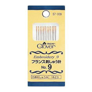 フランス刺しゅう針 No.9 57-009