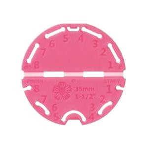 つまみ細工プレート 丸ひだつまみSS 57-460