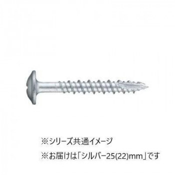 造作ねじ 板金用 板金ビス ハイ＆ロー シンワッシャー シルバー 25(22) 470本入 718425R