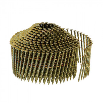 (W)ワイヤー スクリュー釘 山形巻 2.1×50 400本巻×10巻 WS2150C