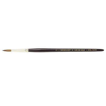 REMBRANDT　レンブラント水彩画筆 ピュアレッドセーブル/ラウンドエキストラポイント 110　T909-110-07(7号)　494617