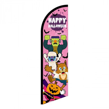 セイルバナー 大 HAPPY HALLOWEEN キャラ桃 40129