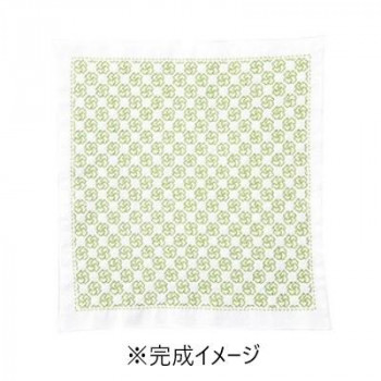 オリムパス 一目刺しの花ふきん キット つぼみ SK-386