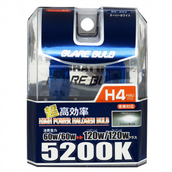 グレアーバルブ H4 スーパーホワイト BE-302