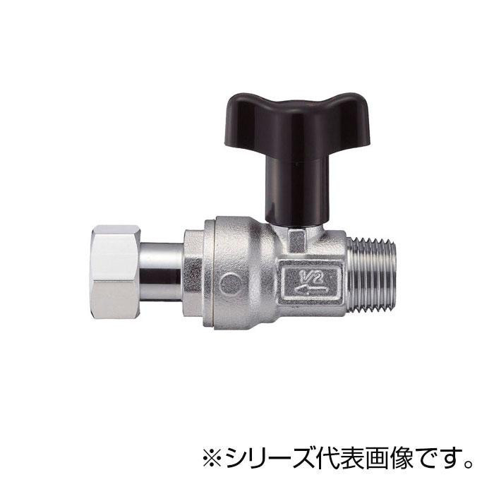SANEI ナット付逆止付ボールバルブ V665BV-13
