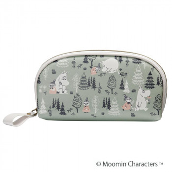 MOOMIN(ムーミン) めがねポーチ ムーミンとリトルミイ(クロス付) 094105