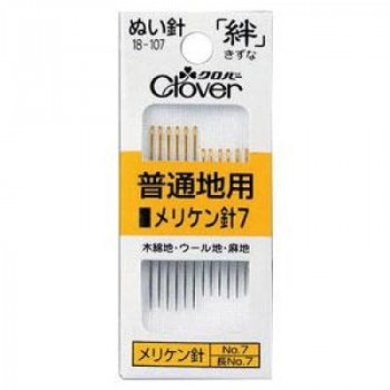 クロバー 絆 普通地用メリケン針7 Y7 18-107