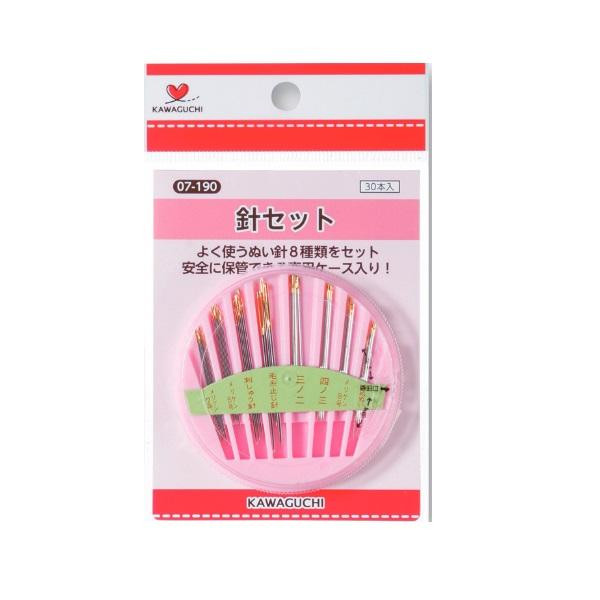 KAWAGUCHI(カワグチ)　手芸用品　針セット　30本入　07-190