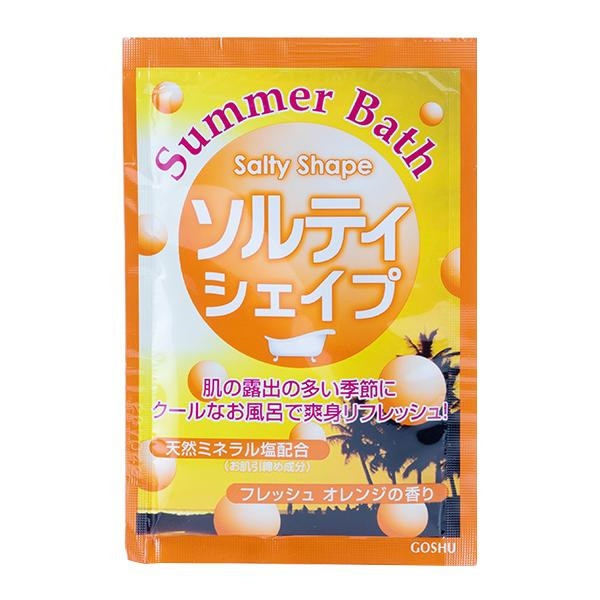五洲薬品　入浴用化粧品　Summer Bath(サマーバス)　ソルティシェイプ　25g×10包　SB-SS