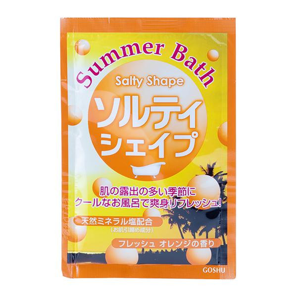 五洲薬品　入浴用化粧品　Summer Bath(サマーバス)　ソルティシェイプ　25g×5包　SB-SS-5