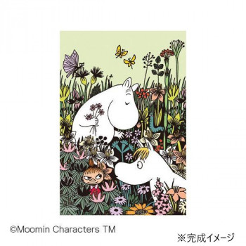 やのまん ジグソーパズル ムーミン お花畑のムーミン03-874