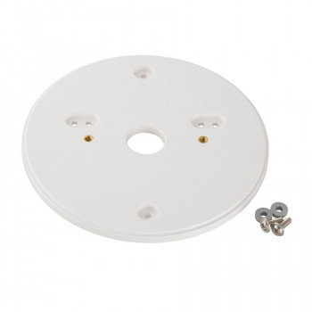 OHM 絶縁取り付け台 防雨防湿型LEDシーリングライト用 白 LT-YKPW