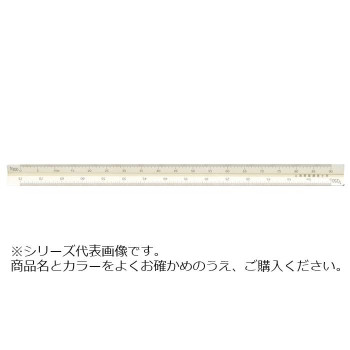 アルミ三角スケール15cm土地家屋用ブラック 014-0206