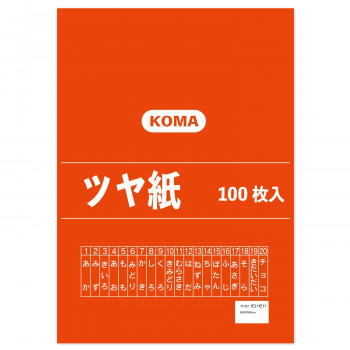 ツヤ紙 100枚入 かき TY-07 1 セット