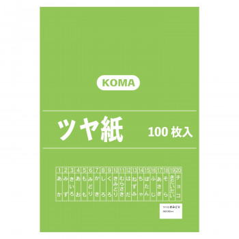ツヤ紙 100枚入 きみどり TY-10 1 セット