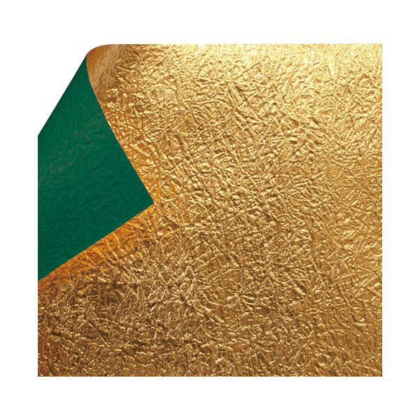 もみ金箔両面和紙 単色 25.5×36cm 緑 10枚入 UM-2G 1 セット