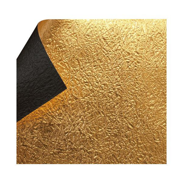 もみ金箔両面和紙 単色 25.5×36cm 黒 10枚入 UM-5K 1 セット