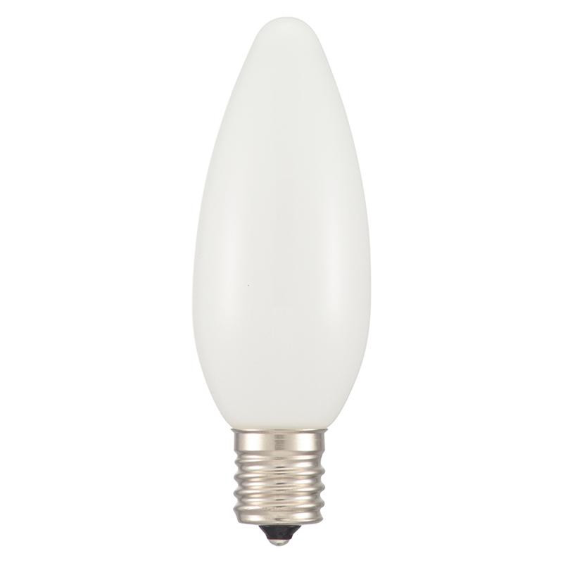 OHM LEDシャンデリア形装飾用/C32/E17/0.8W/45lm/電球色 LDC1L-G-E17 13