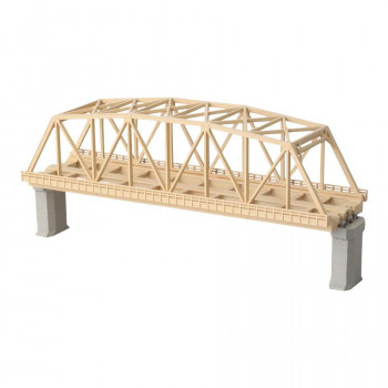 複線トラス鉄橋 (ベージュ) 1本入り R044