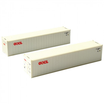 海上コンテナ 40f OOCL 2個入り A101-4