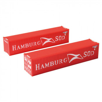 HAMBURG -SUD 40f 海上コンテナ A101-10
