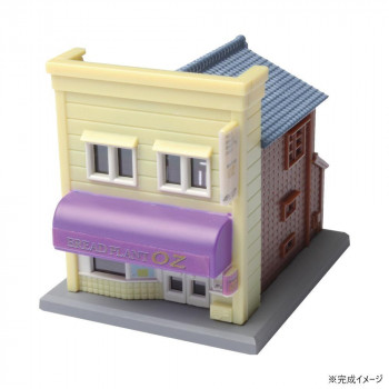 商店A ベージュ/紫 S039-2