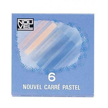 NOUVEL　Carre´Pastels　ヌーベルカレーパステル　6色セットB　NCT-6B　455140