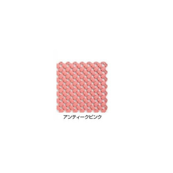 スノコ　ラグーンマット　20×20cm　10ピースセット　アンティークピンク