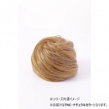 ★プリシラ めちゃ楽メガ団子ウィッグ ミディ DG-01M 耐熱　TNC・ナチュラルカラー