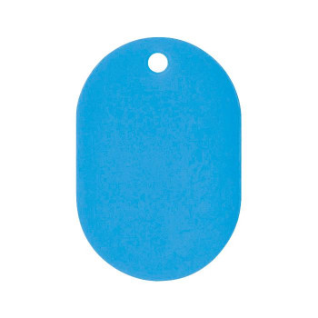 ORIONS　プラスチック番号札(大)　無地　50枚入り　スカイ　NO.16C-S