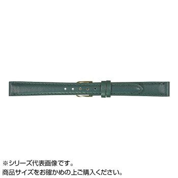 MIMOSA(ミモザ) 時計バンド ベビーカーフKC 8mm グリーン (美錠:金) CKC-G8